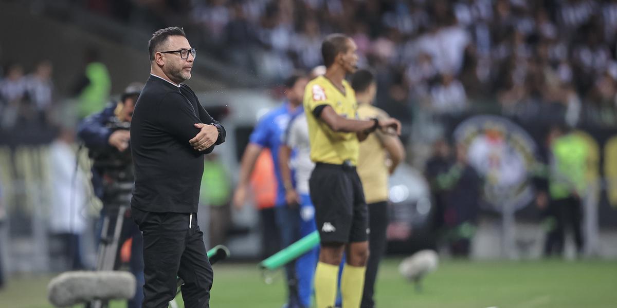 O comandante do Galo citou a intensidade do time como fator importante para o triunfo no Mineirão (Pedro Souza / Atlético)