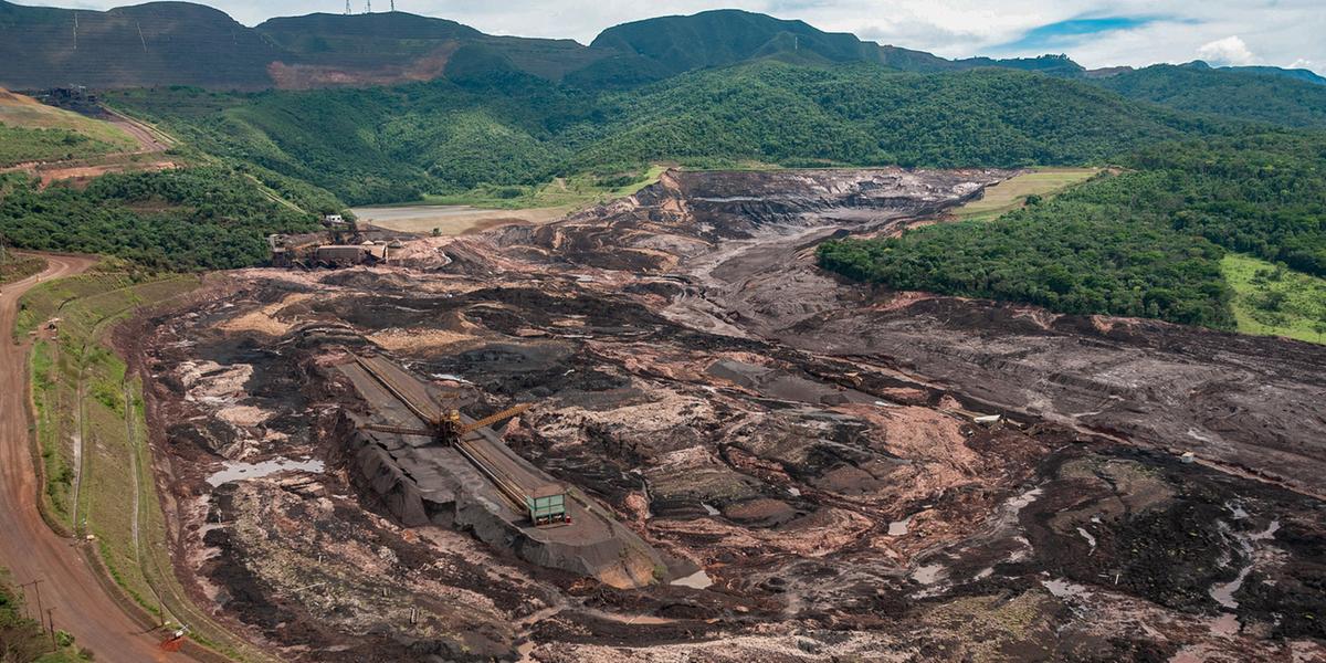 Rompimento da barragem da Vale, em janeiro de 2019, vitimou 270 pessoas em Brumadinho (Vinícius Mendonça/Ibama)