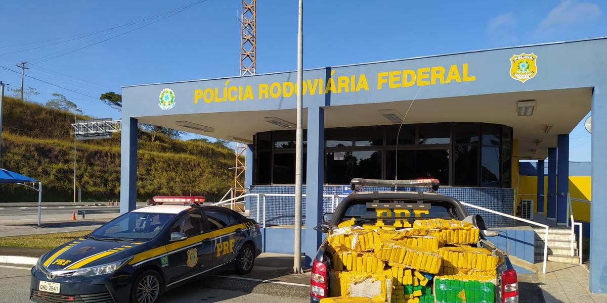 Polícia apreende 366 Kg de drogas em operação de rotina em Perdões, região Oeste de Minas Gerais (Divulgação: PRF)