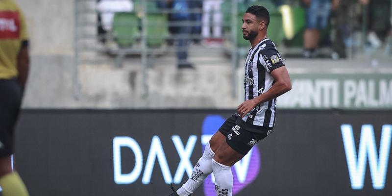 Nathan jogou os 90 minutos da partida contra o Palmeiras nesse domingo (5) (Pedro Souza/Atlético)
