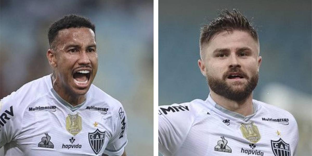 Jogadores foram destaques positivos em derrota diante do Fluminense (Fotos: Pedro Souza / Atlético)
