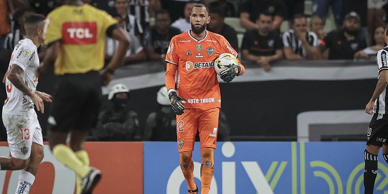 Goleiro fez boa atuação e não foi vazado diante do Ceará (Pedro Souza / Atlético)