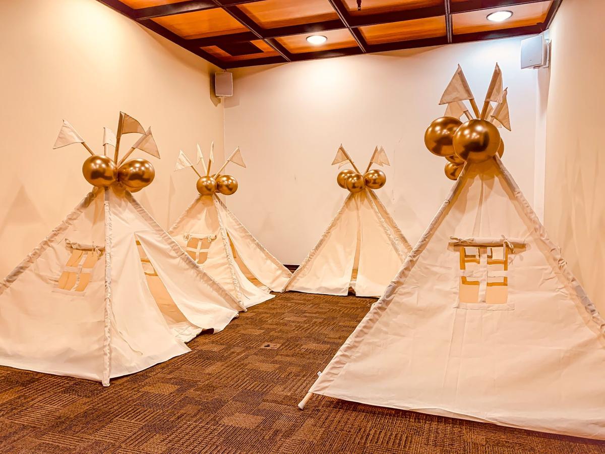 Clientes podem criar pacotes específicos para receber famílias e festas infantis (Hotel Ouro Minas / Divulgação)