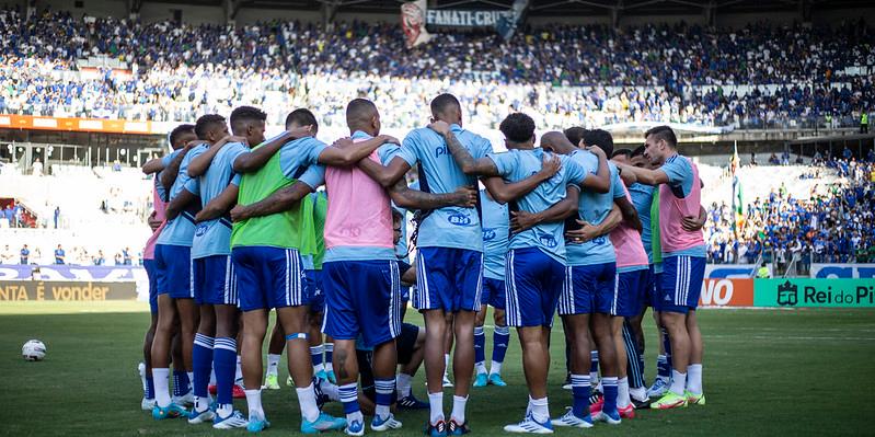 Jogadores buscam marcas inéditas diante do Fluminense nesta quinta-feira (23) (Dviulgação/Cruzeiro)