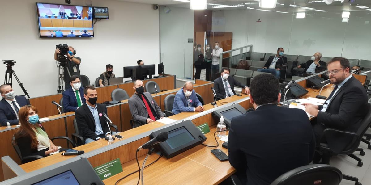 Carga tributária de Minas é discutida em reunião com empresários na ALMG (ALMG / Reprodução)