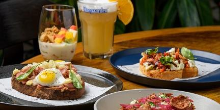 Cardápios buscam estimular o hábito do brunch na capital mineira (Lucas Terribili e Lais Acsa/Divulgação)