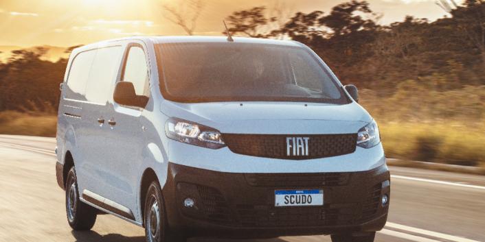 Fiat Scudo chega ao mercado brasileiro com versões a diesel, importadas do Uruguai, e uma versão elétrica, vinda da Europa (Fiat/Divulgação)