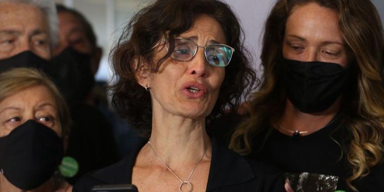 Alessandra Sampaio, mulher do jornalista assassinado no Amazonas, Dom Phillips, diz que família vai acompanhar as investigações (Tânia Rêgo /Agência Brasil / Divgulgação)