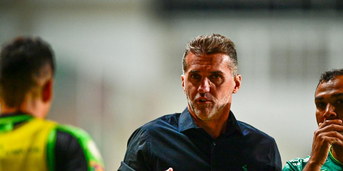 Mancini salientou que, após uma partida intensa contra o Botafogo, o time não teve o mesmo ritmo diante do Goiás (Mourão Panda/Divulgação)