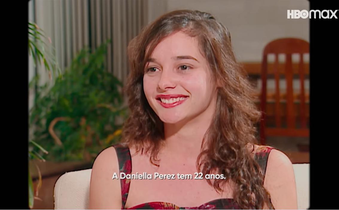 Daniella Perez tinha 22 anos quando foi assassinada em 1992 (YouTube / HBO Max / Reprodução)