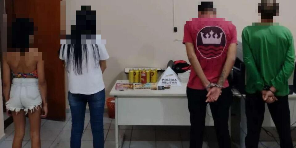 Polícia prende quatro pessoas por exploração sexual na Zona da Mata (Divulgação / PMMG)