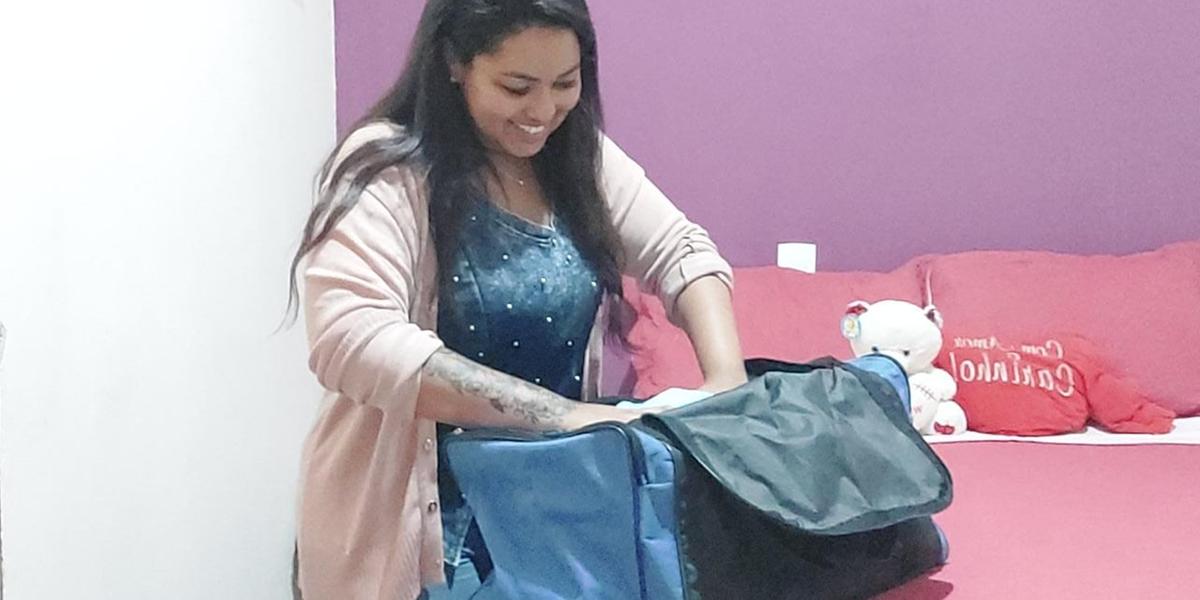 Ana Cristina Gontijo, de 30 anos, planeja viajar para a Serra do Cipó, a 98 km de BH (Arquivo pessoal)