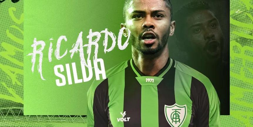 Clube usou arte para anunciar retorno do zagueiro; essa será a quarta passagem pelo clube (Divulgação / América)