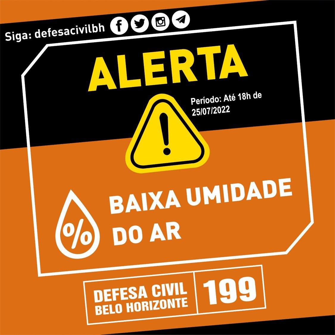 (Defesa Civil de BH / Divulgação)