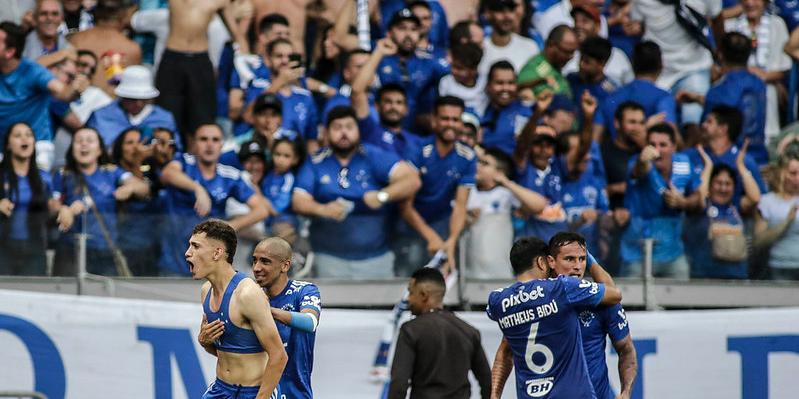 Cria da base, Stênio marcou o gol que deu a vitória ao Cruzeiro (Divulgação / Cruzeiro)