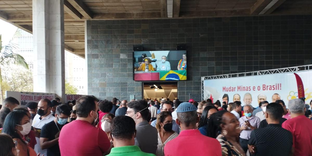 Público é grande para convenção do PSD na Assembleia Legislativa de Minas (Jáder Xavier)