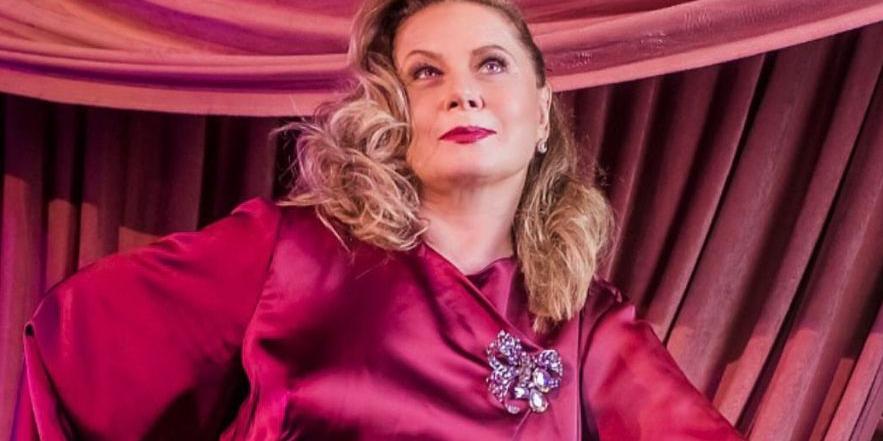 Vera Fischer estava em BH com o espetáculo "Quando eu for mãe quero amar desse jeito" (Reprodução / Instagram)