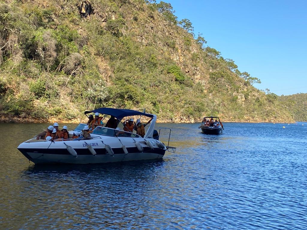 400 embarcações estão disponíveis para os turistas que vão conhecer o Lago de Furnas em Capitólio, no Sul de Minas (Luciane Amaral)