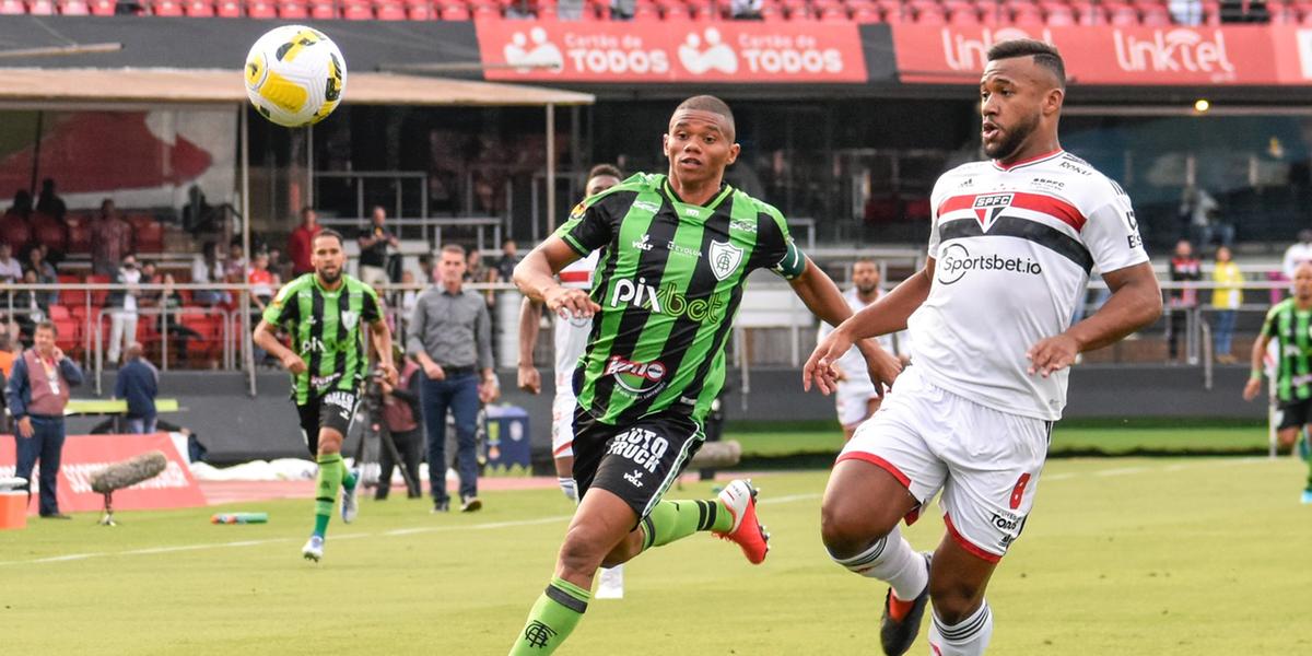 América pretende jogar bem novamente no Morumbi, mas desta vez quer a vitória (Estevão Germano/América)