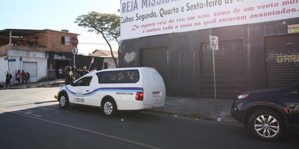 Corpo foi velado em uma igreja evangélica na região da Pampulha (Valéria Marques/Hoje em Dia)