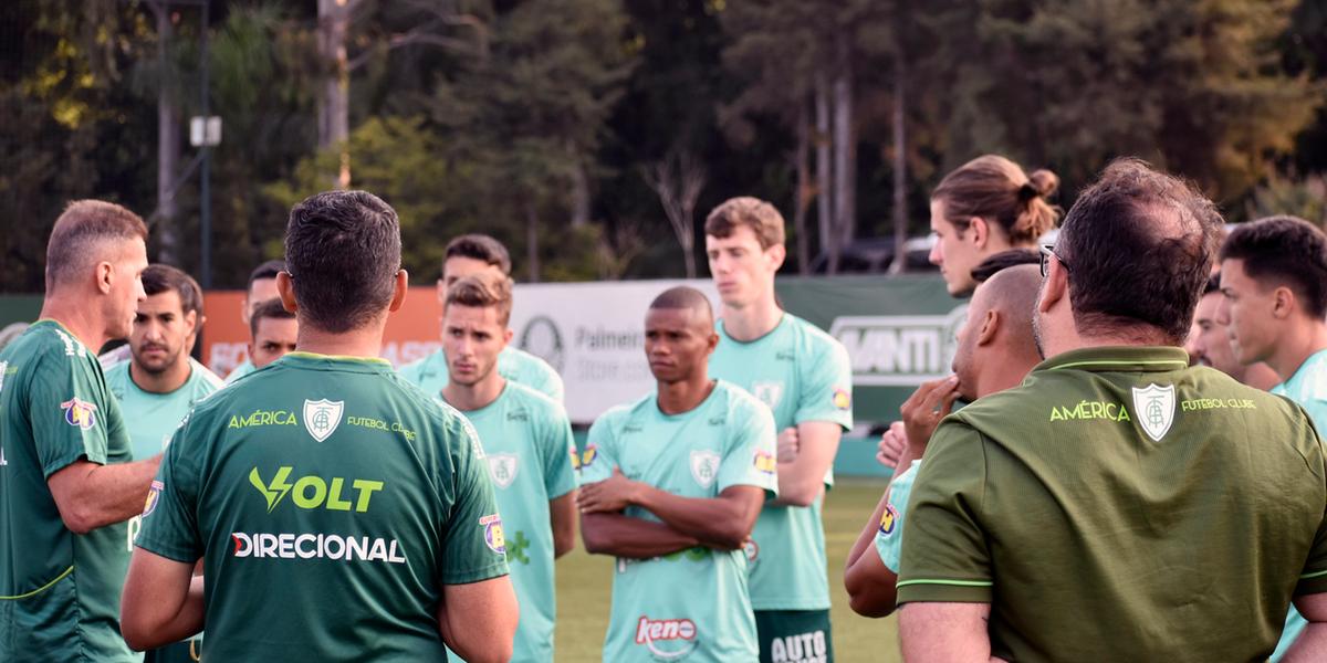 América se prepara para o confronto com o Avaí, neste domingo (Estevão Germano/AFC)
