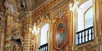 Coletiva nesta segunda (1º) anunciou reabertura de igreja onde estão os restos mortais de Aleijadinho (Instagram Prefeitura Ouro Preto/Reprodução)