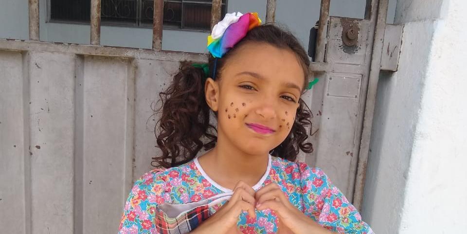 Bárbara Victória foi morta aos 10 anos (Arquivo Pesoal)