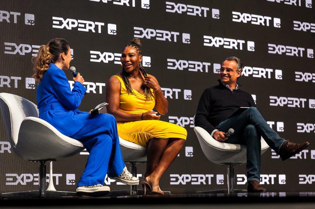 Serena Williams participa de evento no Brasil sobre empreendedorismo
