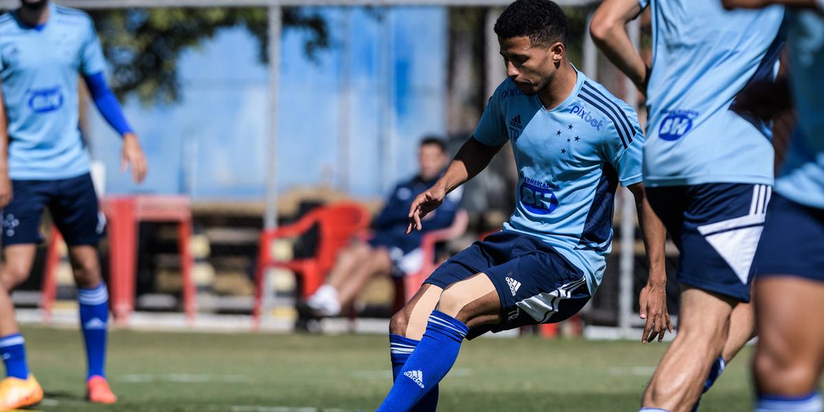 Cipriano diz que está pronto para estrear com a camisa do Cruzeiro (Gustavo Aleixo/Cruzeiro)