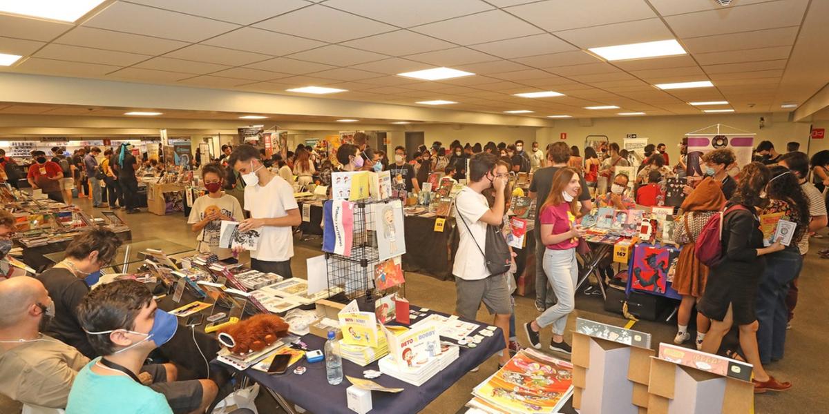 Após quatro anos sem acontecer, Festival Internacional de Quadrinhos (FIQ) recebeu mais de 40 mil pessoas em quatro dias de evento, no Minascentro (Adao de Souza/PBH/divulgação)