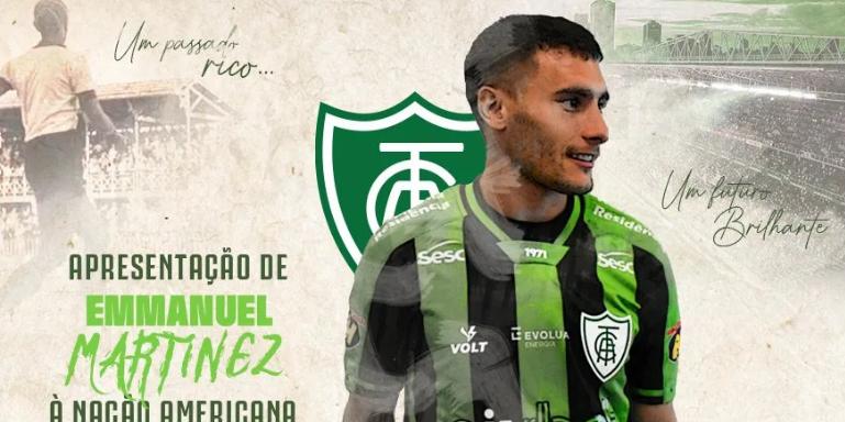 Meia argentino Emmanuel Martinez será apresentado no Mercado Central nesta terça-feira (Reprodução/ Site do AFC)