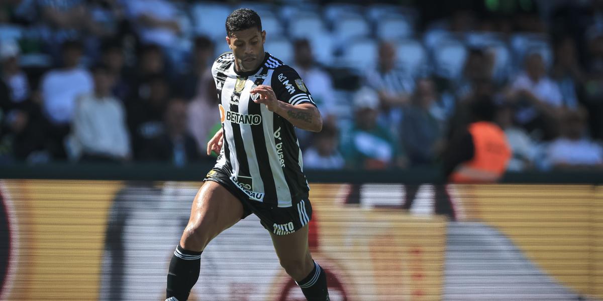 Hulk destacou que os jogadores do Atlético precisam jogar com "alegria" (Pedro Souza / Atlético)