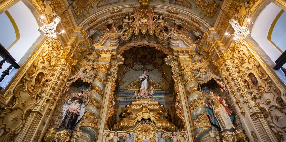 Matriz é símbolo de fé e religiosidade para a comunidade de Ouro Preto (Ane Souz/Prefeitura de Ouro Preto)