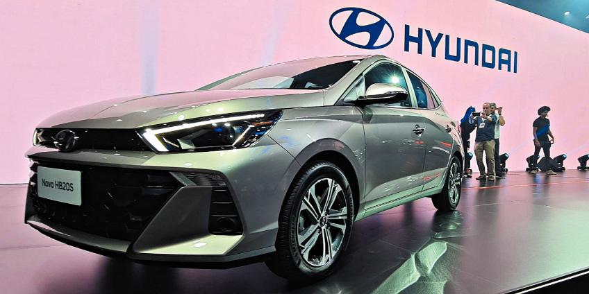 O HB20S chega renovado para ganhar terreno num segmento que tem o Chevrolet Onix Plus como referência e também a nova geração do Honda City (Divulgação)