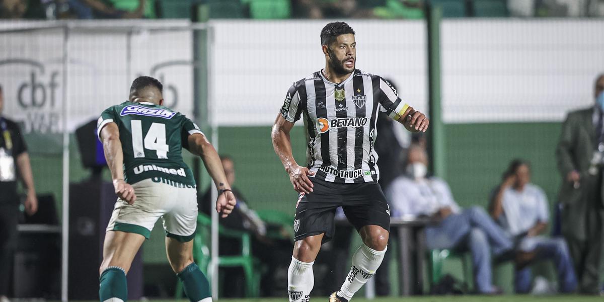 No primeiro turno, Atlético e Goiás empataram em 2 a 2 (Pedro Souza/Atlético)