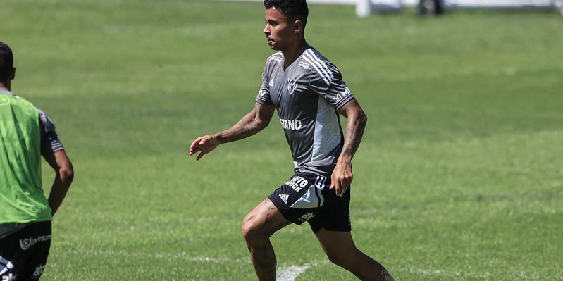 O volante Allan foi um dos destaques de 2021, pelo Atlético e mantém titularidade nesta temporada (Pedro Souza / Atlético)