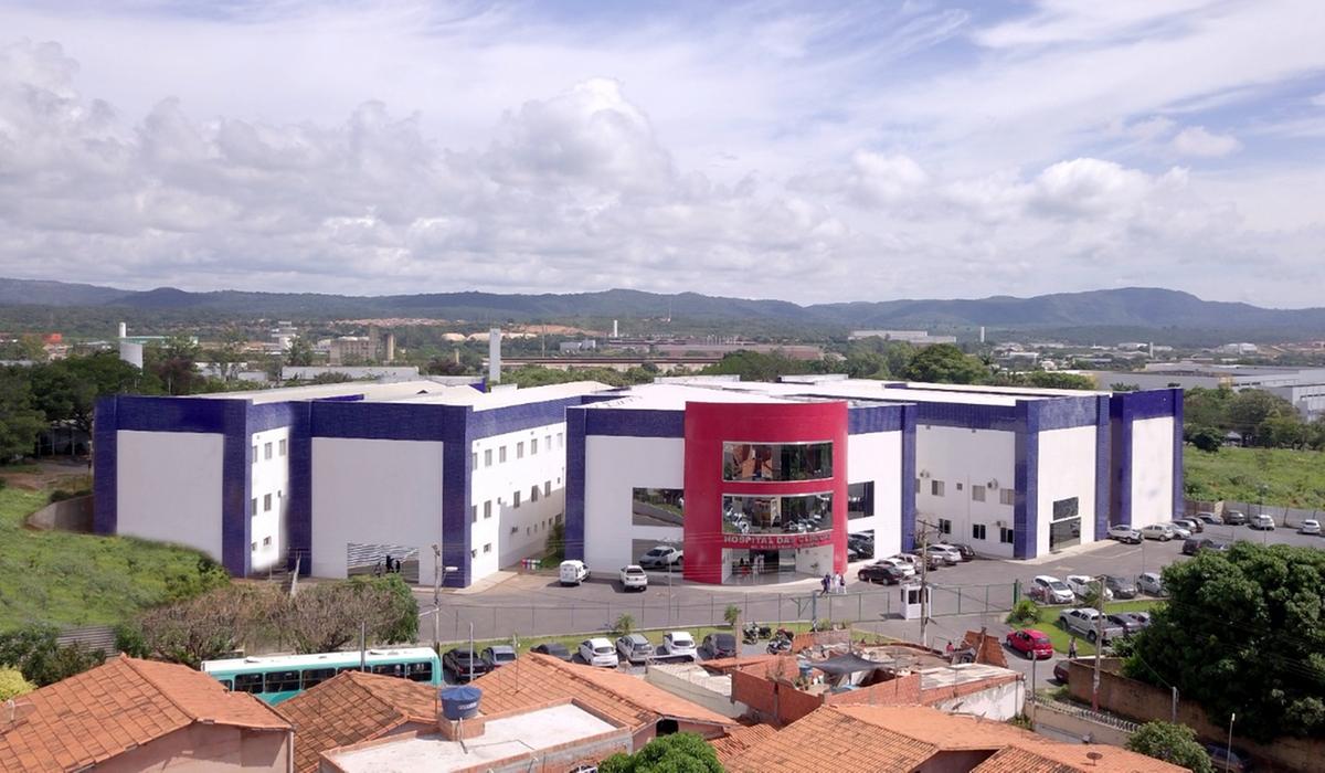 Vista aérea do Hospital das Clínicas Dr. Mário Ribeiro (Ascom)