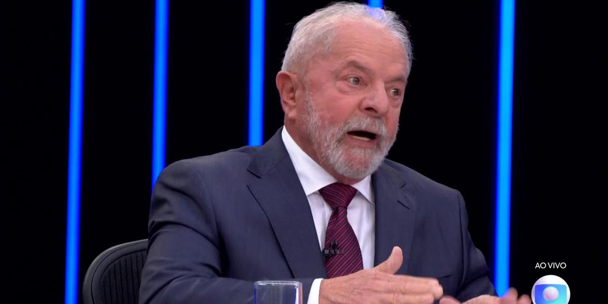 Lula também criticou uso de verbas para estender o Auxílio Emergencial (Reprodução TV Globo )
