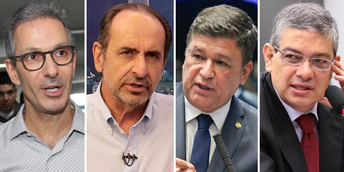 (Pestana: Alexssandro Loyola / Viana: Lúcio Castelano / Zema:Rodrigo Garcia/CMU / Kalil: Rodrigo Lima)