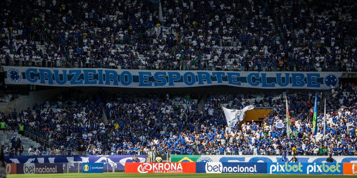 Torcida do Cruzeiro tem apoiado o time em todo jogo (Staff Images/Cruzeiro Divulgação )