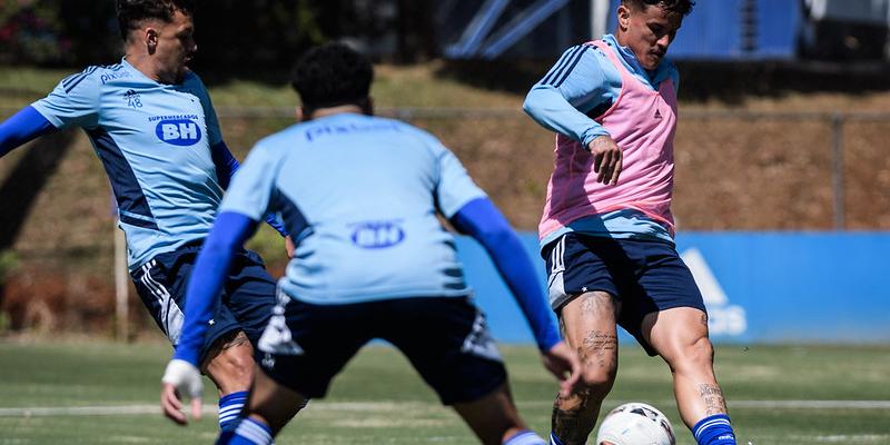 Cruzeiro teve semana livre para treinos antes de enfrentar o Criciúma. (Gustavo Aleixo/Cruzeiro)