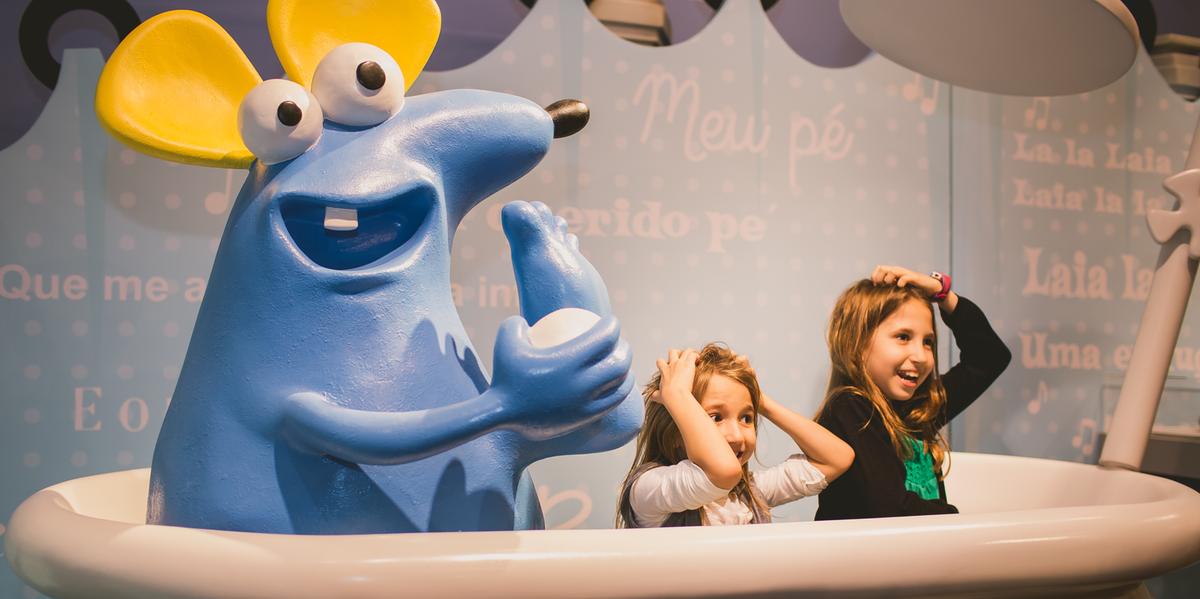 Toda a exposição é interativa, com muitas opções para os visitantes registrarem seus momentos inesquecíveis em suas redes sociais (Vivian Gradela/Divulgação)