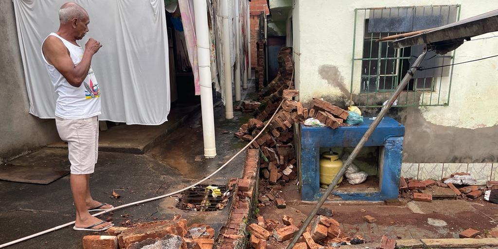 Chuvas causam destruição em Alfenas (Defesa Civil de Minas Gerais)