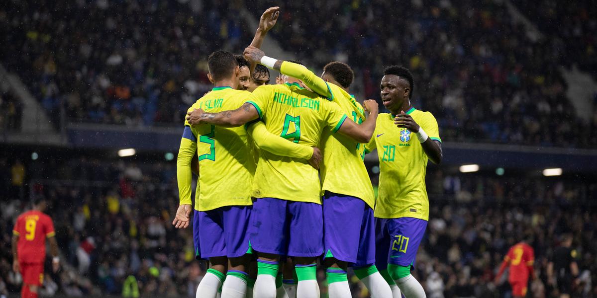 Brasil fez o resultado ainda no primeiro tempo (Lucas Figueiredo/CBF)