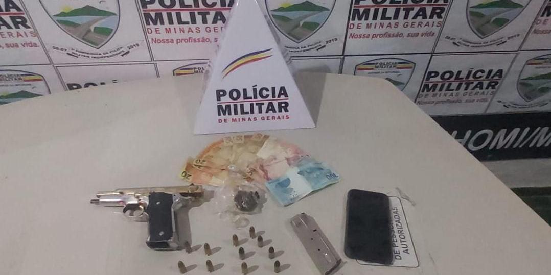 Material apreendido pela PM (Polícia Militar de Minas Gerais/Divulgação)