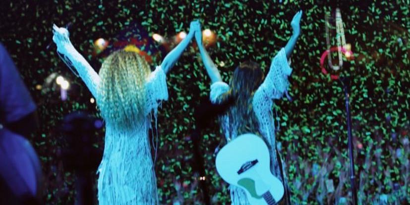 Show de Anavitória no Planeta Brasil neste sábado (Reprodução Instagram @festivalplanetabrasil)