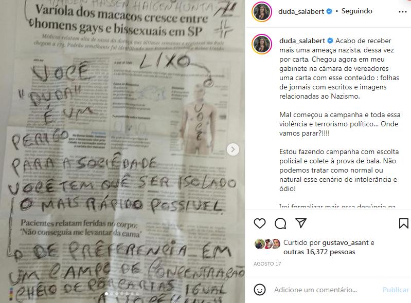 (Redes Sociais / Reprodução)
