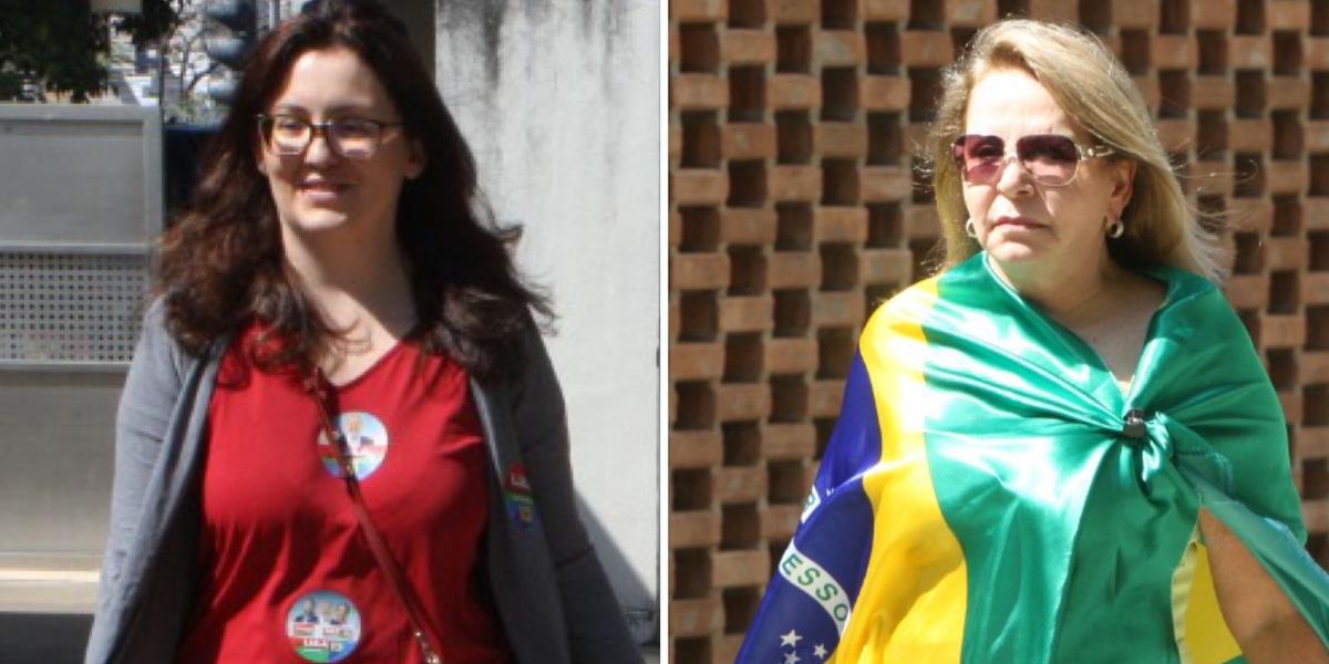 Cores vermelha, amarela e verde dominaram as seções, mas muitos preferiram roupas neutras (Lucas Prates)
