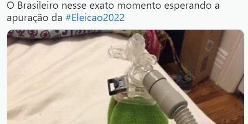 Memes sobre a apuração já invadem a internet (Reprodução)