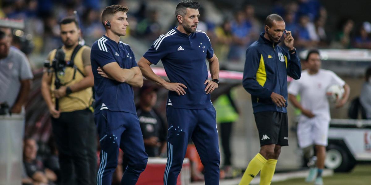 Pezzolano não gostou do empate do Cruzeiro com o Ituano (Thomás Santos/STAFF IMAGES)